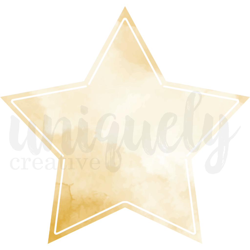Uniquely Creative - Written in the Stars Classic Star Decorative Base Layer