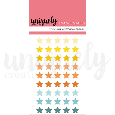 Uniquely Creative - Written in the Stars Enamel Star Shapes