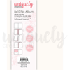 Uniquely Creative - 8"x10" Flip Album - White
