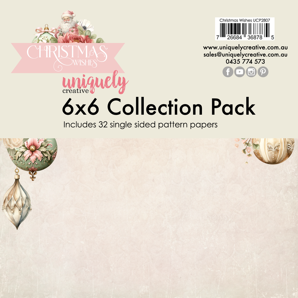 Uniquely Creative - Christmas Wishes 6x6 Collection Pack