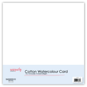 Uniquely Creative - 12x12 COTTON WATERCOLOUR CARD 250GSM
