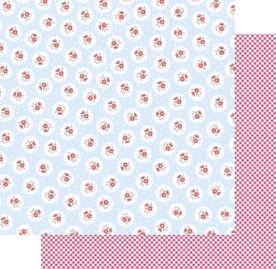 Uniquely Creative - Patchwork Roses Paper - Sew Pretty