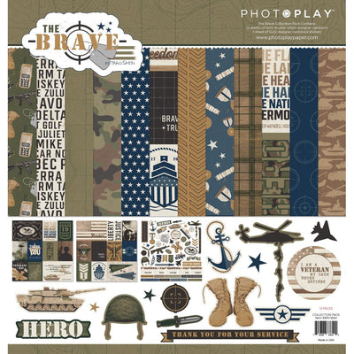 Photo Play - The Brave 12x12 Collection Pack