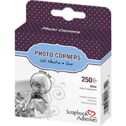 3L - Scrapbook Adhesives Photo Corners Self-Adhesive 10mm