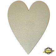 10" Decorative Panel - Solid Folk Heart