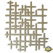 10" Decorative Panel - Grid