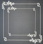 12x12 Square Leafy Frame Set