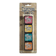 Tim Holtz Distress Mini Ink Pads 4/Pkg #1