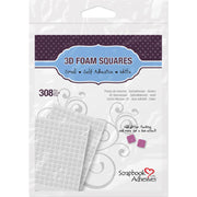3L - Scrapbook Adhesives 3D Self-Adhesive Foam Squares 308/Pkg