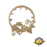 6" Butterfly Clock Frame