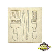 6" Paint Brush Set