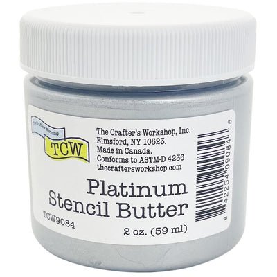 Crafter's Workshop Stencil Butter - Platinum