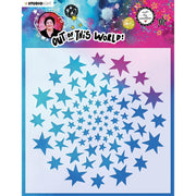 Studio Light - Art By Marlene Out Of This World Stencil - Star Circle Round