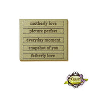 2Crafty - Mini Title Stick Set 2