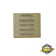 2Crafty - Mini Title Stick Set 4