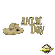 Anzac Day Title & Slouch Hat Set