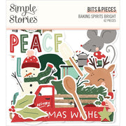 Simple Stories - Baking Spirits Bright - Bits & Pieces 62pc