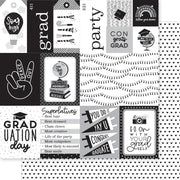 Bella Blvd - Cap & Gown Paper - Daily Details