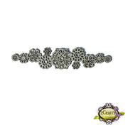 6" Floral Cluster Border