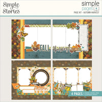 Simple Stories -  Simple Pages Page Kit - Autumn Harvest