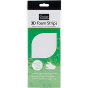 Couture Creations 3D Foam Strips - White