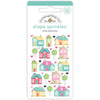 Doodlebug - My Happy Place Sprinkles Adhesive Enamel Shapes - Home Sweet Home