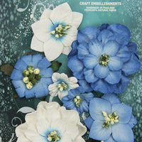 Green Tara - Fantasy Bloom Flower Pack - Bright Blue