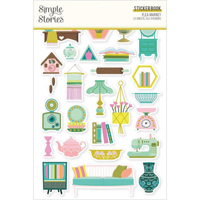 Simple Stories - Flea Market Sticker Book