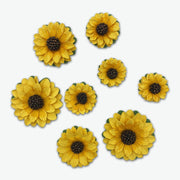 49 & Market Sunflowers - Amber 8/Pkg