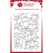 Creative Expressions Woodware  - Clear Stamp Set - Threads
