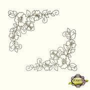 2Crafty - Fine Floral Corner Set