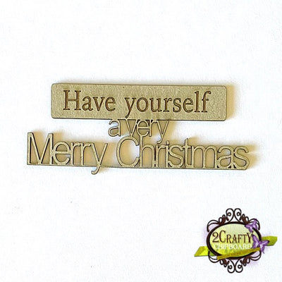 2Crafty - Have yourself a very Merry Christmas Title