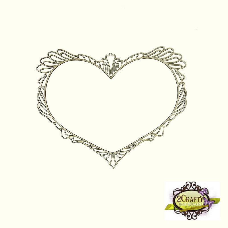 2Crafty - Heritage Heart Frame