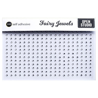 Memory Box Self-Adhesive Fairy Jewels 300/Pkg - Clear