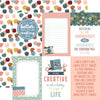 Echo Park - Let's Create Paper - 4"X6" Journaling Cards