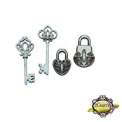 2Crafty - Old World Key/Lock Set