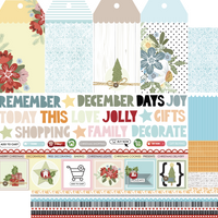 Uniquely Creative - A December to Remember Paper - Christmas Shopping