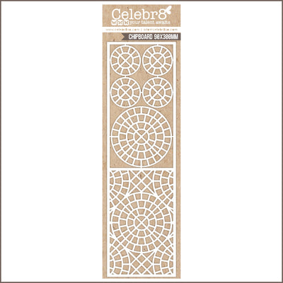 Celebr8 Matt Board - Tile Mesh Pattern