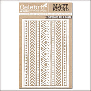 Celebr8 Matt Board - Pattern Strips