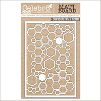 Celebr8 Matt Board - Just Be You - Honeycomb