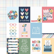 Echo Park - Our Story Matters Paper - 3"X4" Journaling Cards