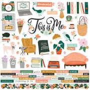 Simple Stories - My Story 12x12 Cardstock Sticker Sheet