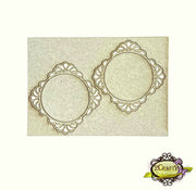 2Crafty - Mini Decorative Frame Set 8