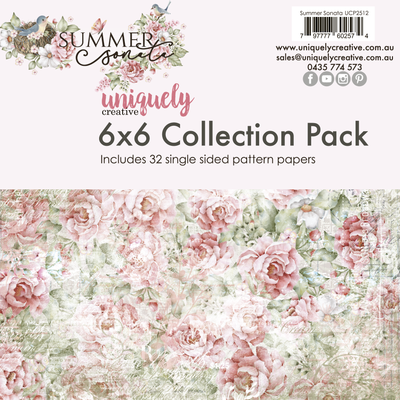 Uniquely Creative - Summer Sonata 6x6 Collection Pack