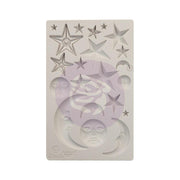 Prima - Finnabair Art Deco Mould - Stars and Moons