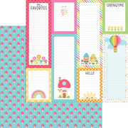 Doodlebug - Over the Rainbow Paper - Mini Mushrooms