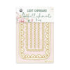 P13 Let Your Creativity Bloom Chipboard Embellishments 4"x6" #3