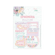 P13 - Have Fun Ephemera Frames & Words Cardstock Die-Cuts 12/Pkg