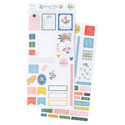 Pinkfresh - Spring Vibes Cardstock Stickers