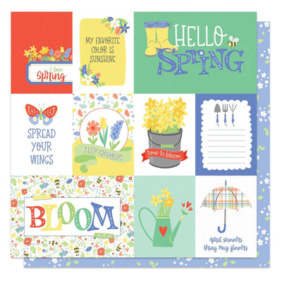 Photo Play - Showers and Flowers Paper - Hello Spring